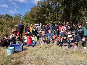 池干し観察会の参加者20221030