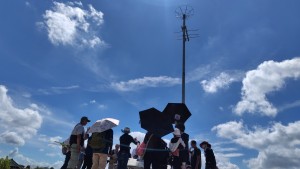 コウノトリビオトープ観察20250713①